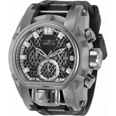 Invicta Men's 32685 Bolt Quartz Chronograph Silver, Gunmetal Dial Watch