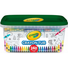 Crayola - Crayon Tub - 240 peças