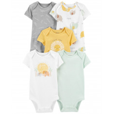 Body Infantil - Tamanho 9m - Carters - Kit com 5