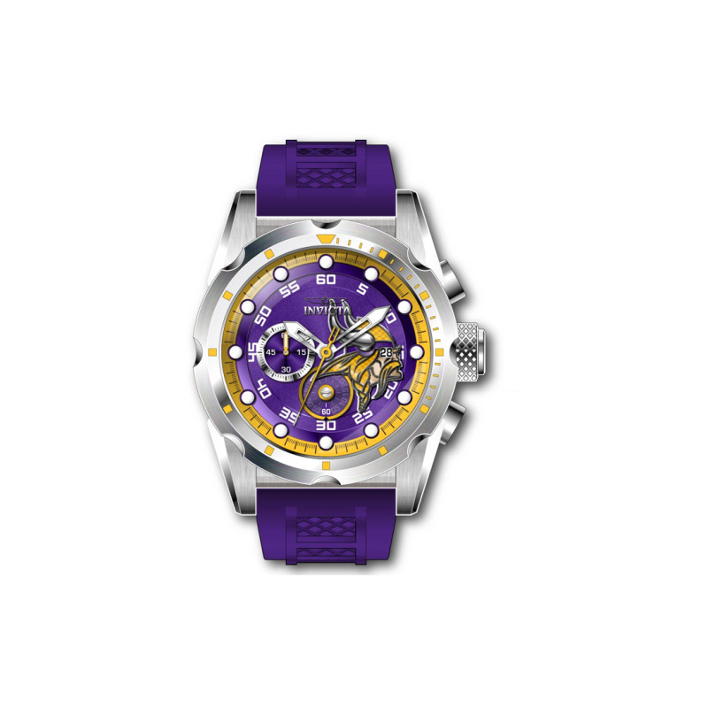 Invicta Men s 45535 NFL Minnesota Vikings Quartz Multifunction