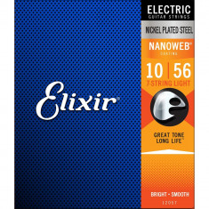 Elixir Electric Guitar Strings 7-String Light 10-56