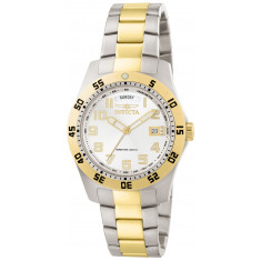 Invicta Men's 6693 Specialty  Quartz 3 Hand White Dial Watch