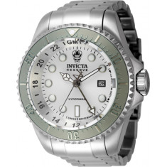 Invicta Men's 45473 Hydromax Quartz 3 Hand Silver Dial Watch