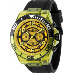 Invicta Men's 44377 Speedway Quartz Multifunction Yellow, Black Dial Watch