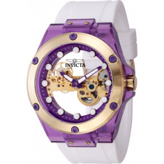 Invicta Men's 44397 Speedway Mechanical 2 Hand Purple Dial Watch