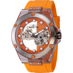 Invicta Men's 44396 Speedway Mechanical 2 Hand Orange Dial Watch