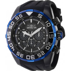 Invicta Men's 37715 Speedway Scuba Quartz Multifunction Black, Blue Dial Watch