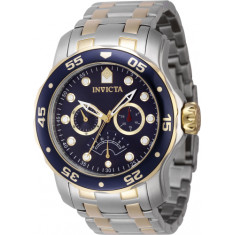Invicta Men's 47001 Pro Diver Quartz Chronograph Blue Dial Watch