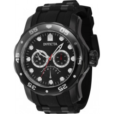 Invicta Men's 46966 Pro Diver Quartz Chronograph Black Dial Watch