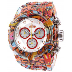 Invicta Men's 32416 Bolt Quartz Chronograph Red, Antique Silver Dial Watch