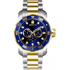 Invicta Men's 45724 Pro Diver  Quartz Multifunction Blue Dial Watch
