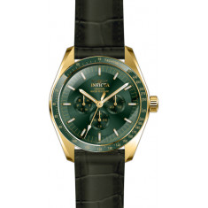 Invicta Men's 45964 Specialty Quartz Chronograph Green Dial Watch