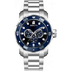 Invicta Men's 45728 Pro Diver  Quartz Multifunction Blue Dial Watch