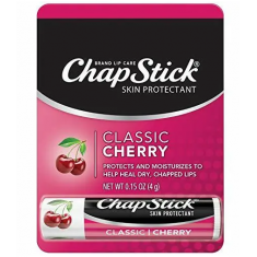 Chapstick Classic Cherry Skin Protectant Flavored Lip Balm 0.15 oz