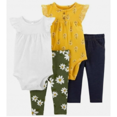 Conjunto Infantil 4 peças - Tamanho 18m - Carters - Style 1N326510