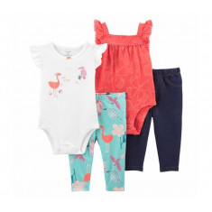 Carters - Kit Infantil 4 peças - Tamanho 18m
