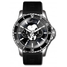 Invicta Men's 38644 Character  Quartz Multifunction Black, White Dial Watch