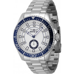 Invicta Men's 47124 Pro Diver  Quartz Multifunction White Dial Watch