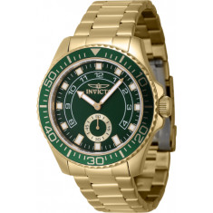 Invicta Men's 47132 Pro Diver  Quartz Multifunction Green Dial Watch