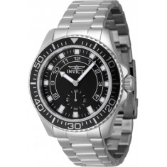 Invicta Men's 47125 Pro Diver  Quartz Multifunction Black Dial Watch