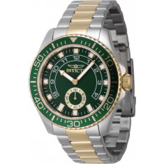 Invicta Men's 47129 Pro Diver  Quartz Multifunction Green Dial Watch