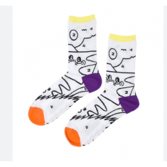 Meias - Awesome Socks Club - Tamanho M/L