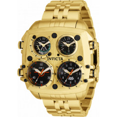 Invicta Men's 35197 Aviator  Quartz Multifunction Black, Green, Orange Dial Watch