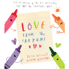 Livro Infantil  Love from the Crayons Hardcover