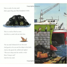 Livro Infantil  - The Snail and the Whale