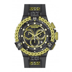 Invicta Men's 33156 Reserve  Quartz Chronograph Black, Gold Dial Watch