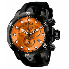 Invicta Men's 5735 Venom  Quartz Chronograph Orange Dial Watch