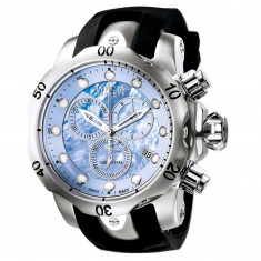 Invicta Men's 6118 Reserve Quartz Chronograph Platinum, Light Blue Dial Watch