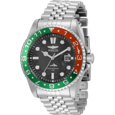 Invicta Men's 36851 Pro Diver Quartz 3 Hand Black Dial Watch