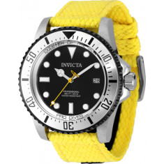 Invicta Men's 37410 Pro Diver Automatic 3 Hand Black Dial Watch