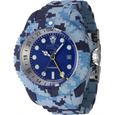 Invicta Men's 45940 Reserve Quartz 3 Hand Blue Dial Watch