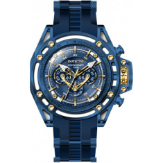 Invicta Men's 38159 S1 Rally Quartz Chronograph Blue Dial Watch