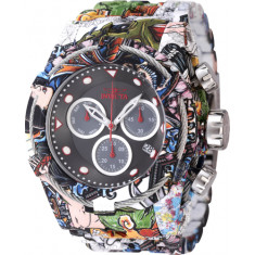 Invicta Men's 45490 Bolt Quartz Chronograph Black, Silver, Grey Dial Watch