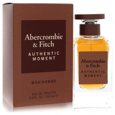 Eau De Toilette Spray Masculino - Abercrombie & Fitch - Abercrombie & Fitch Authentic Moment - 100 ml