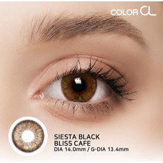 Siesta Concept - Lente de contato colorida Bliss Cafe -1.25