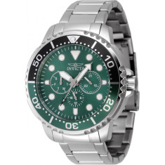 Invicta Men's 47228 Pro Diver  Quartz Chronograph Green Dial Watch