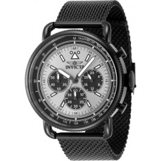 Invicta Men's 47362 Speedway Quartz Chronograph Silver Dial Watch