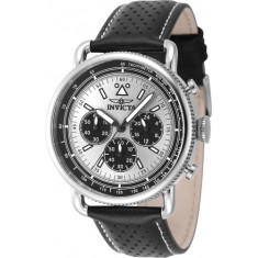 Invicta Men's 47363 Speedway  Quartz Chronograph Silver Dial Watch