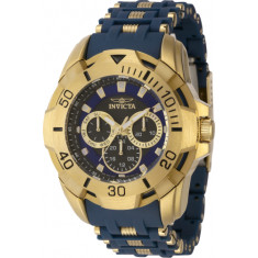 Invicta Men's 44125 Sea Spider  Quartz Chronograph Black, Blue, Gold Dial Watch