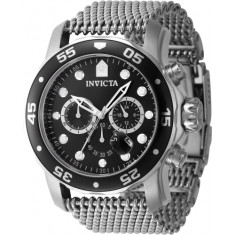 Invicta Men's 47236 Pro Diver Quartz Chronograph Black Dial Watch