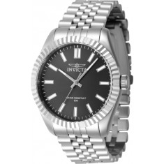 Invicta Men's 47478 Specialty Quartz 3 Hand Black Dial Watch