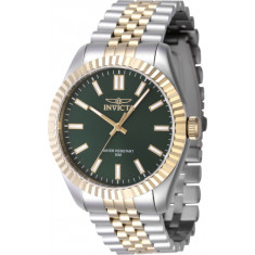 Invicta Men's 47485 Specialty Quartz 3 Hand Green Dial Watch