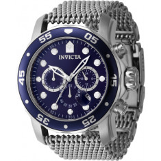 Invicta Men's 47237 Pro Diver Quartz Chronograph Blue Dial Watch