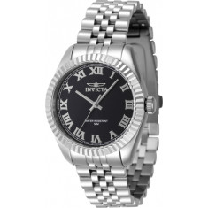 Invicta Women's 47408 Specialty  Quartz 3 Hand Black Dial Watch