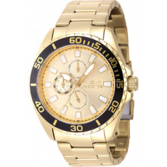 Invicta Men's 47577 Pro Diver Quartz Chronograph Gold Dial Watch