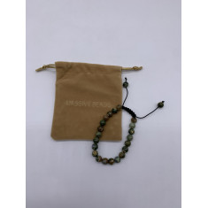 Pulseira Unissex Crystal Beads Unisex Ajustavel - Macrame Bracelets